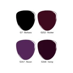 Gothic Noir | Four Color Gel Polish Starter Kit -Revel Nail Shop starter kit gothic noir four color gel polish starter kit 36165051252934