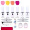 Petal Paradise | Four Color Gel Polish Starter Kit -Revel Nail Shop starter kit petal paradise four color gel polish starter kit 36165054202054