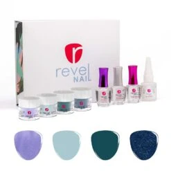 Ocean Hues | Four Color Starter Kit -Revel Nail Shop starter kits ocean hues four color starter kit 36164283728070